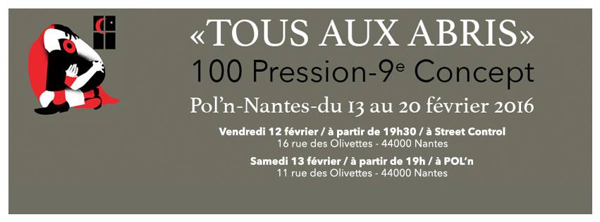 Tous aux abris 100 Pression nantes