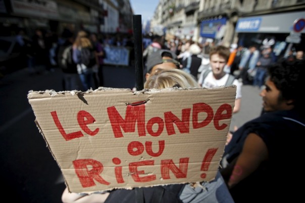 le monde ou rien manif