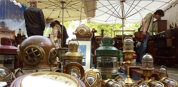 Grande Brocante Place Viarme nantes 2021