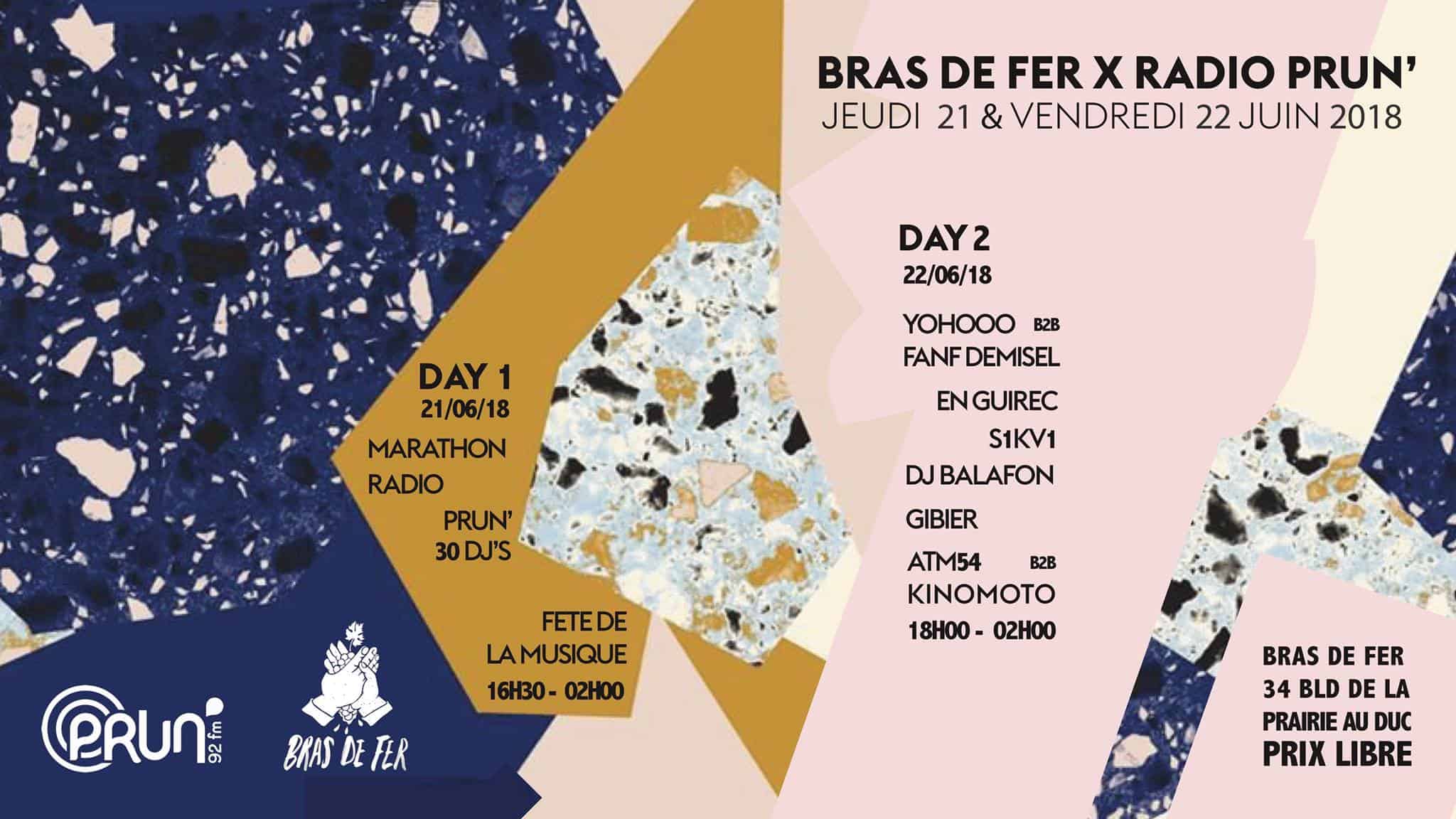 bras de fer prun fête de la musique