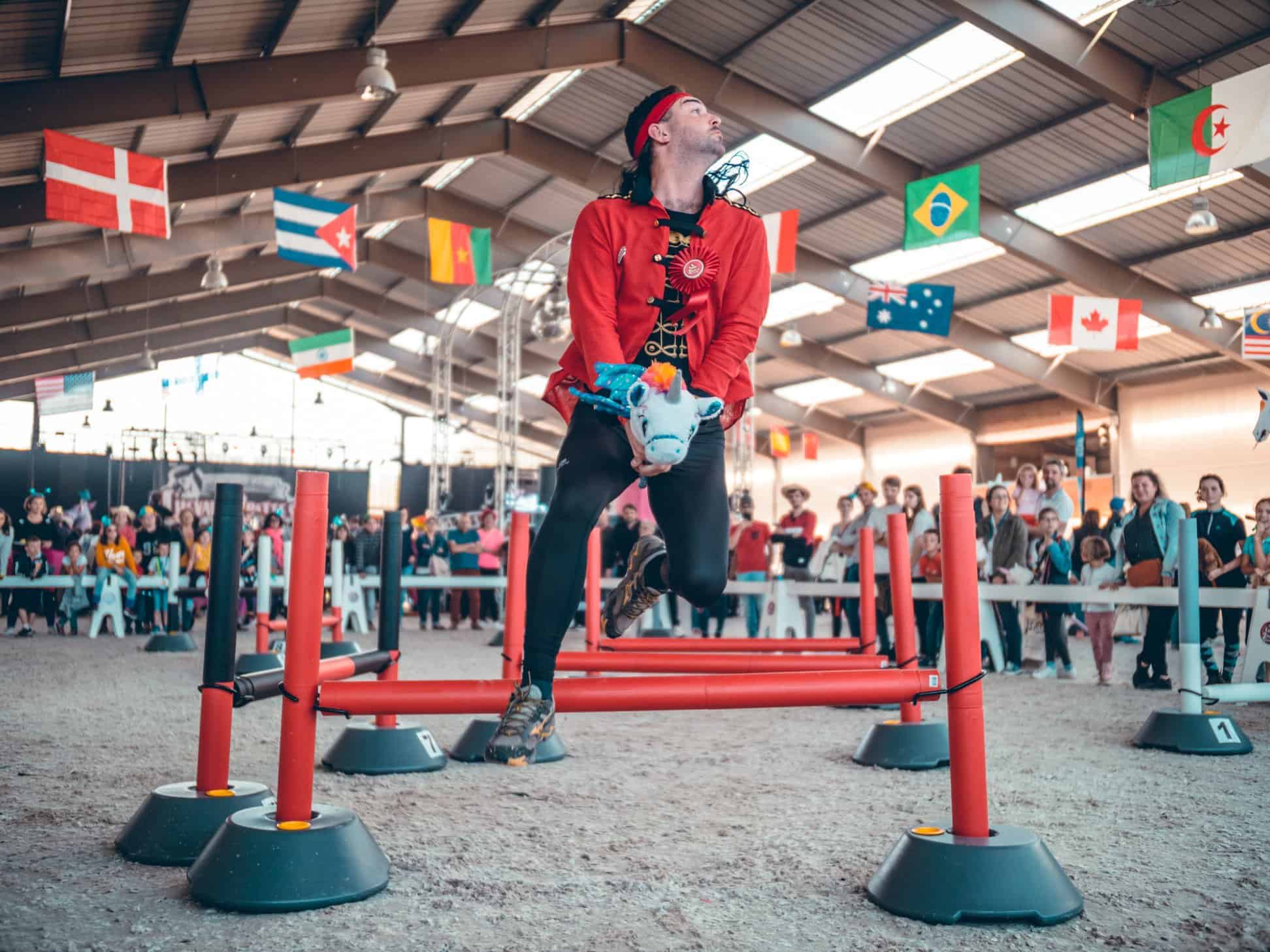 foire de nantes 2019 competition de cheval a 2 pattes