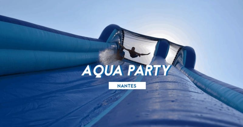 aqua party nantes hippodrome structure gonflable