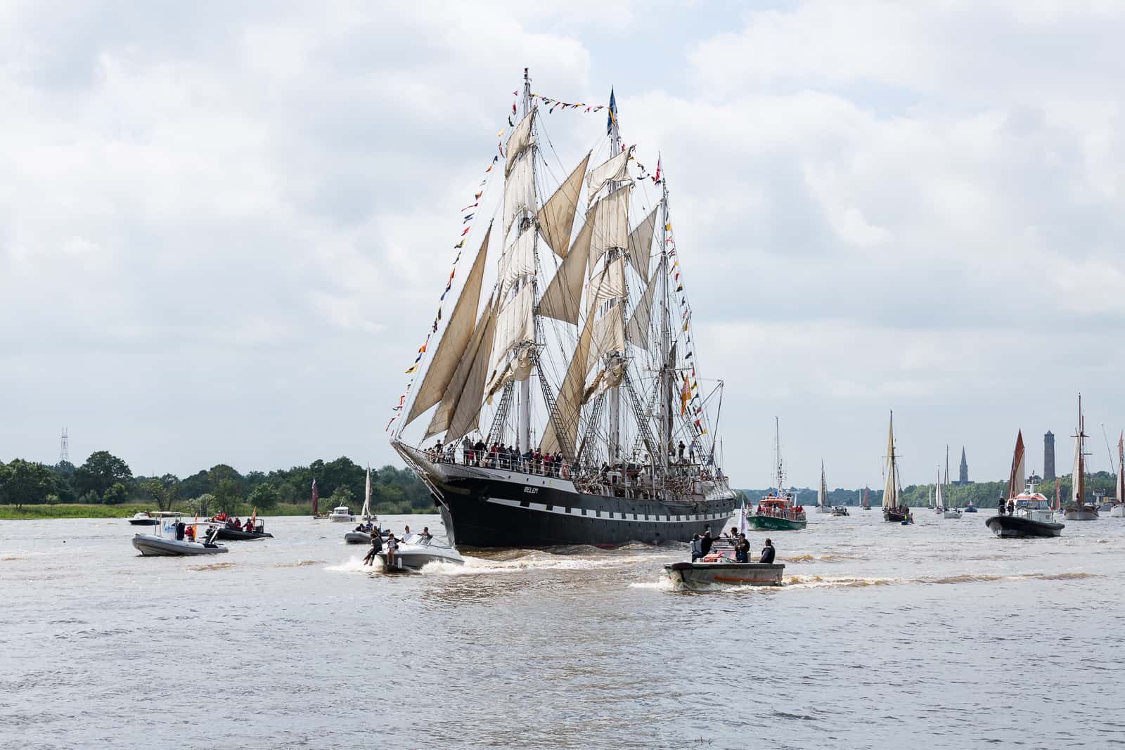 Débord de Loire nautique artistique bateau 2019 nantes