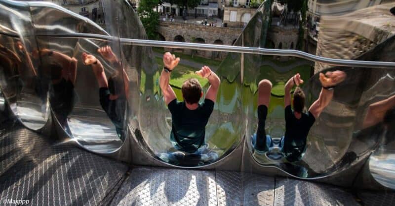 toboggan au chateau des ducs de bretagne voyage a nantes 2019