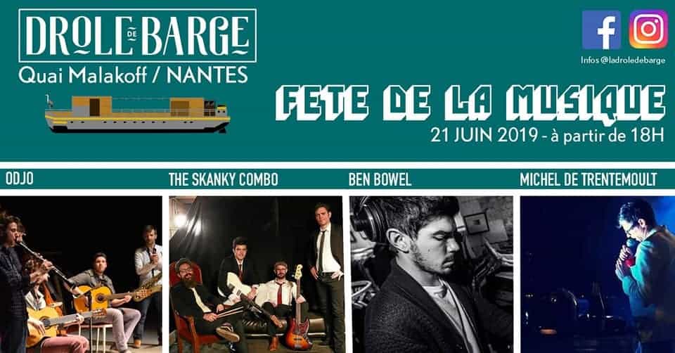 la drole de barge fete de la musique 2019 nantes