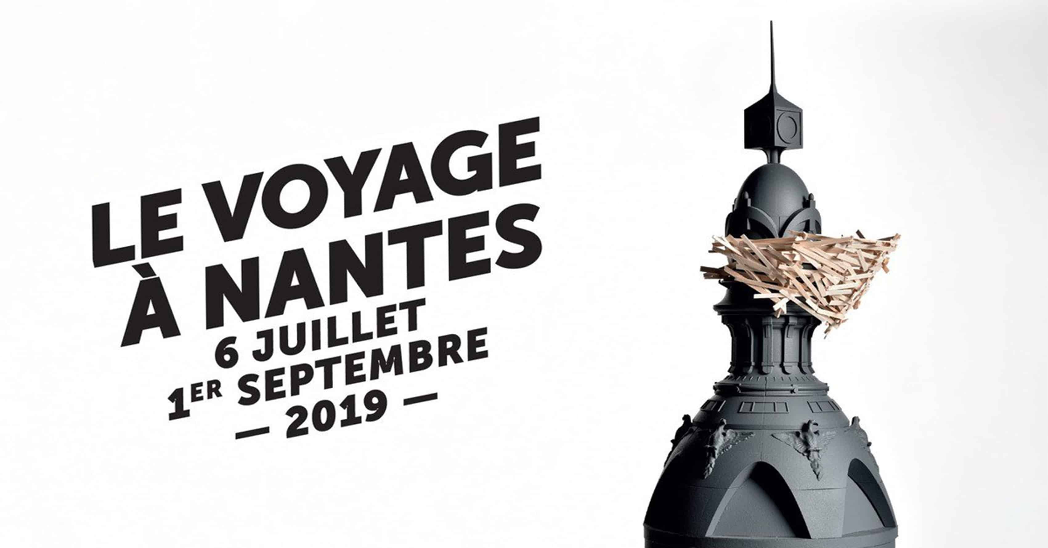 voyage à nantes nids de kawamata