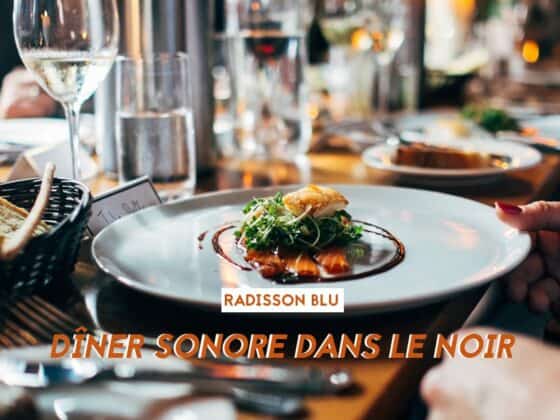 diner sonore dans le noir nantes 2019 radisson blu