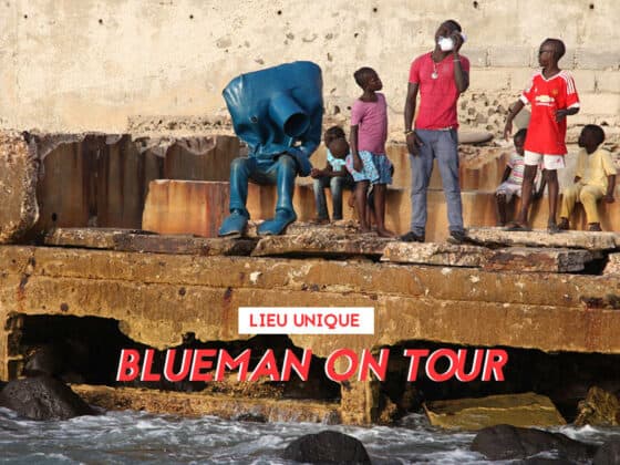 blueman on tour homme bleu exposition nantes 1