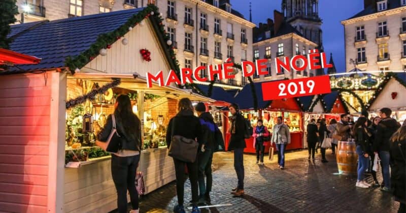 marche de noel nantes 2019