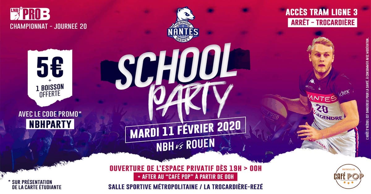 nantes basket hermine 2020