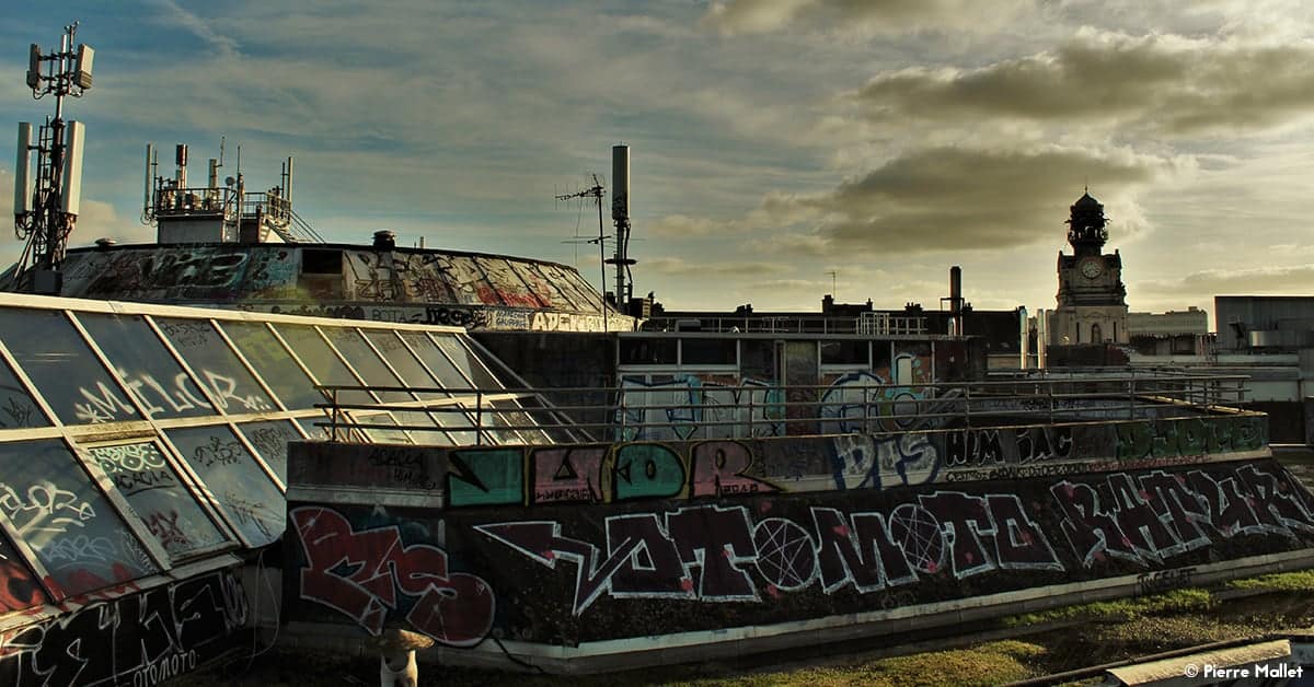 urbex toit galeries lafayette