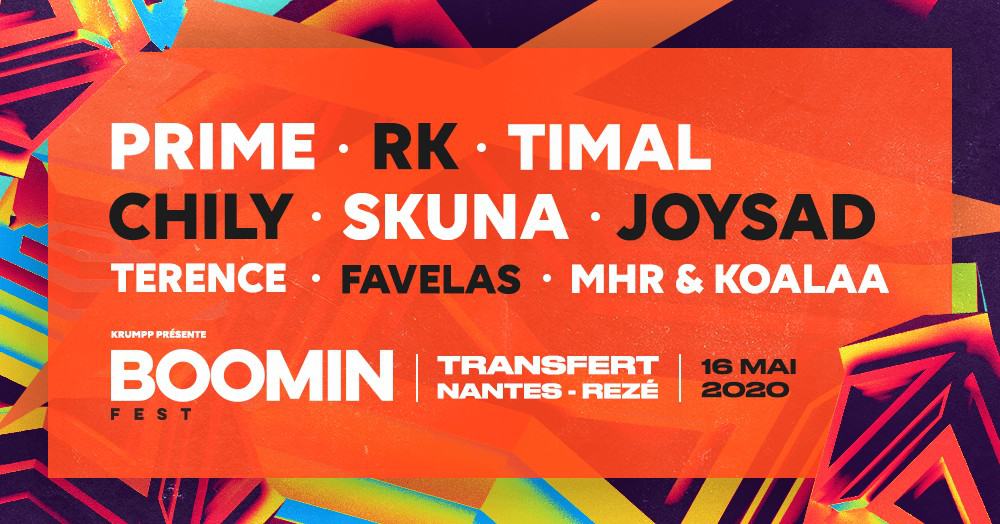 boomin fest transfert nantes 2020