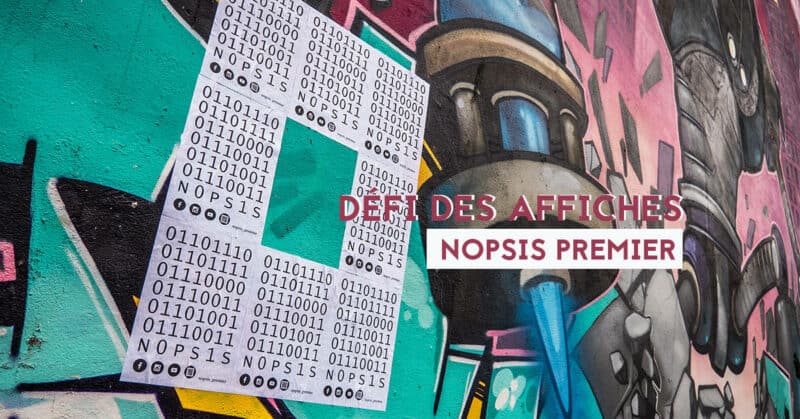 defi des affiches nopsis premier nantes