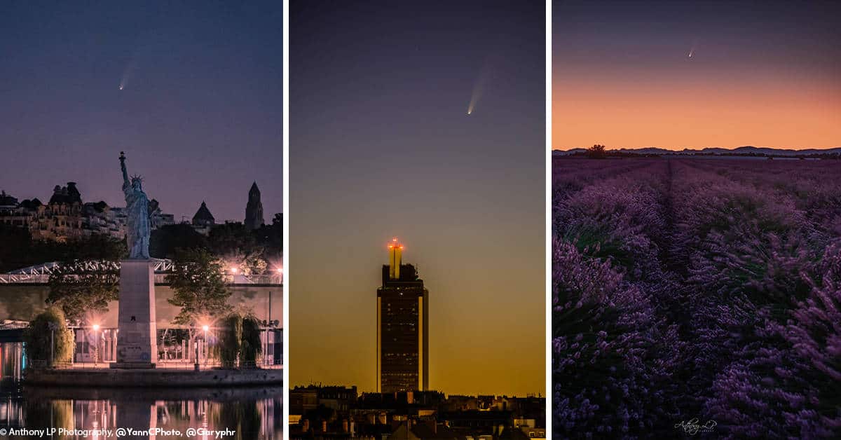 nantes 2020 comete ciel