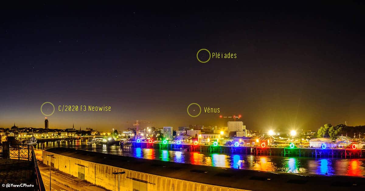 nantes 2020 comete etoiles astronomie