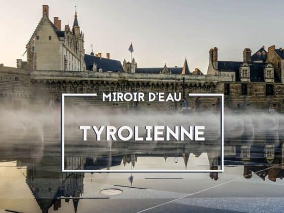 tyrolienne nantes jardin des plantes miroir d'eau 2020 ete