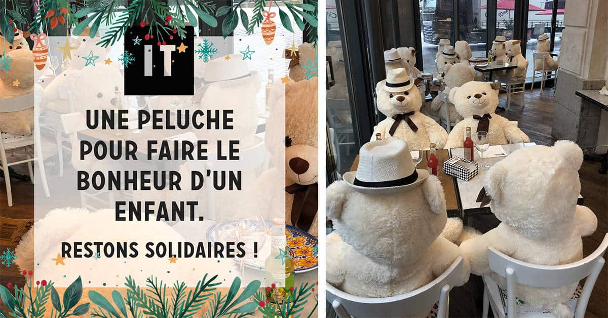 solidarite nantes pizzeria la trattoria peluche