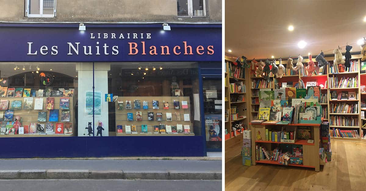 les nuits blanches nantes librairies