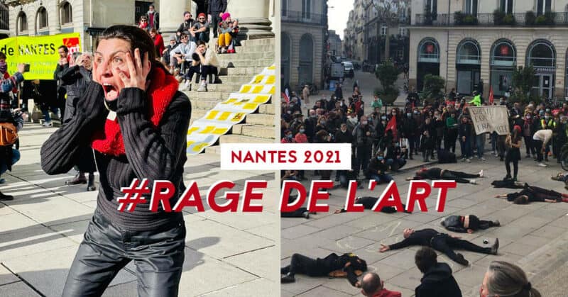 #rage de l'art nantes 2021 mourvement artistes spectacles