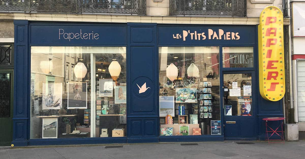 les petits papiers nantes magasin cool 2021