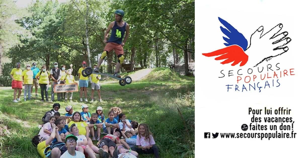 secours populaire vacances nantes 2021 mountainboard