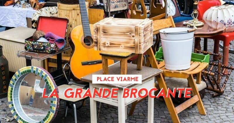 la grande brocante place viarme nantes 2021