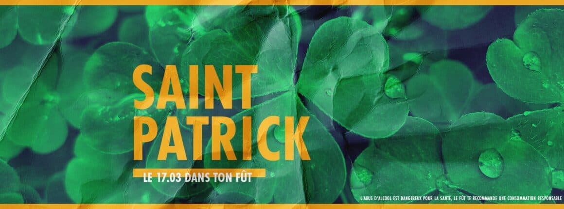 st patrick au fût et a mesure
