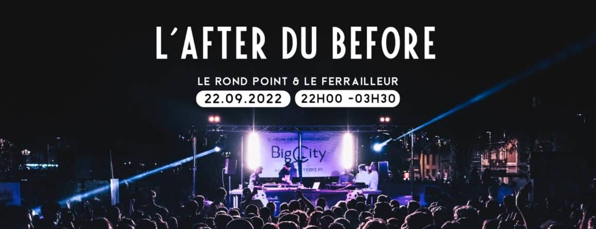 l'after du before, le 22 septembre 2022 au rond point et au ferrailleur