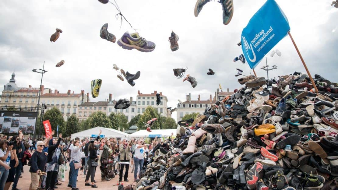 Le 16 septembre de 9h à 18h su l'Île de Nantes, participez au lancer de chaussures !