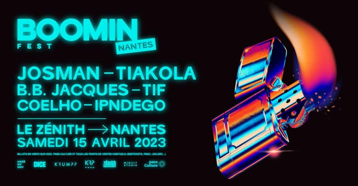 josman tiakola bb jacques boomin fest zénith de nantes krumpp samedi 15 avril 2023 rap