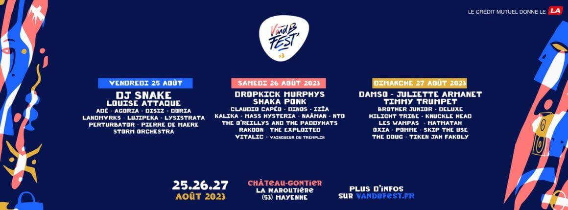 festival nantes vendee mayenne bretagne pays de la loire ete 2023 musique v and b fest vieilles charrues poupet nuit de l'erdre hellfest francofolies les escales au foin de la rue art rock a tout bout d'champ la 7e vague