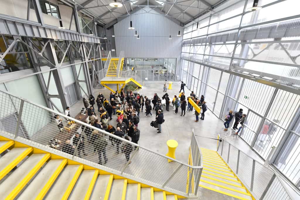 nantes halles 1 & 2 créativité quartier de la création ile de nantes fonderies alstom