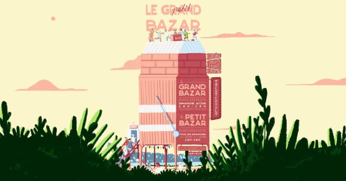 le grand petit bazar marché des créateurs trentemoult nantes