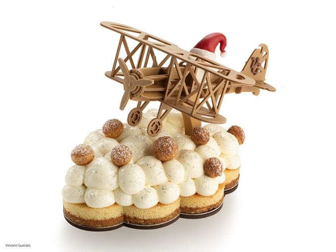 Buche de Noel avion Vincent Guerlais