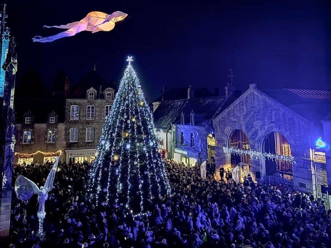 Guérande by night