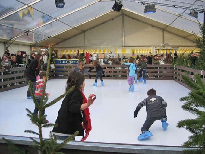 Patinoire Noël à la Beaujoire