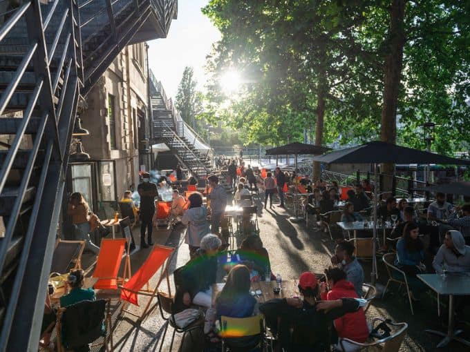 Lieu unique terrasse