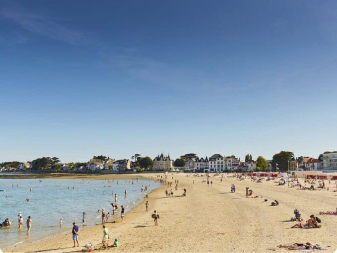 Plage du Nau au Pouliguen