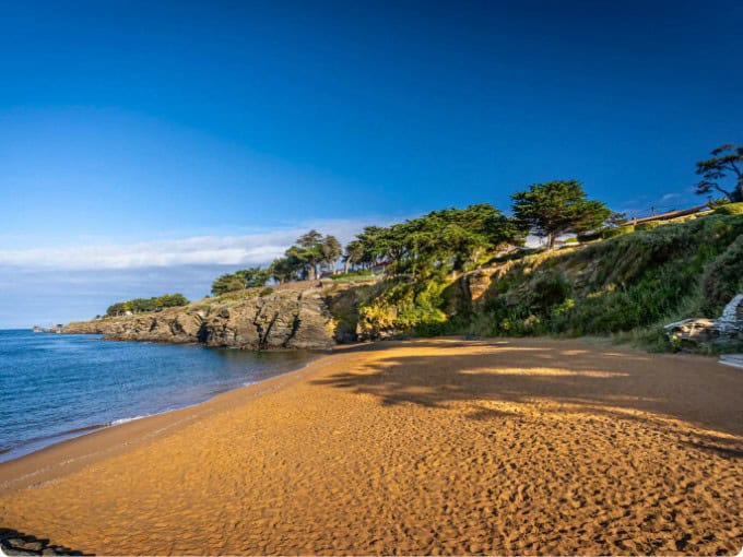 Plage des Sablons à Pornic