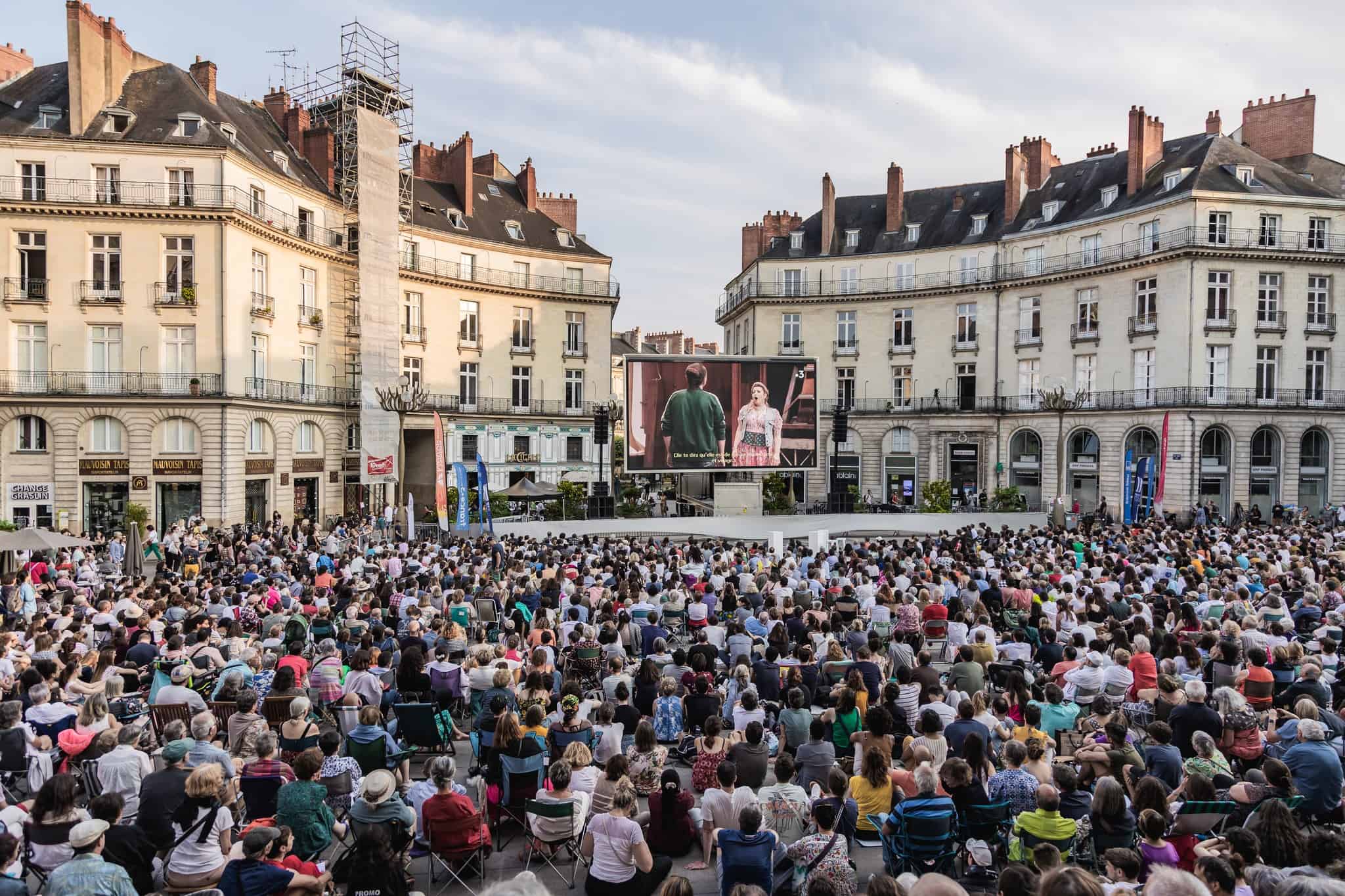 Opéra plein air place graslin