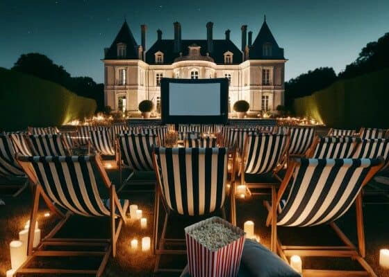 seance cinema chateau maubreuil