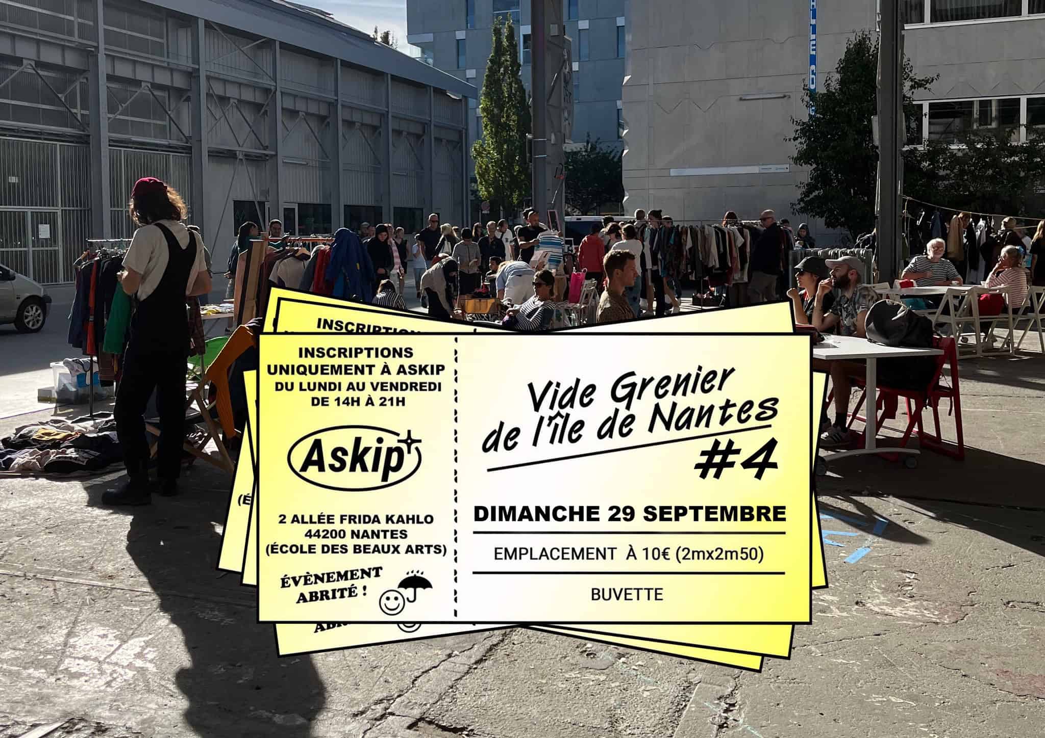 Vide grenier #4 ASKIP