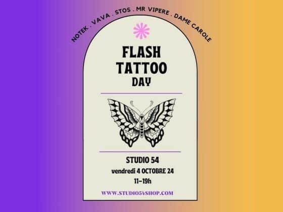 journée tattoo flash au studio 54