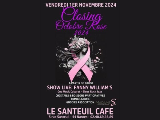 Closing octobre rose & Concert @Santeuil Café