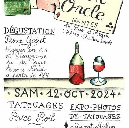 Dégustation, Tattoo et expo chez Mon Oncle