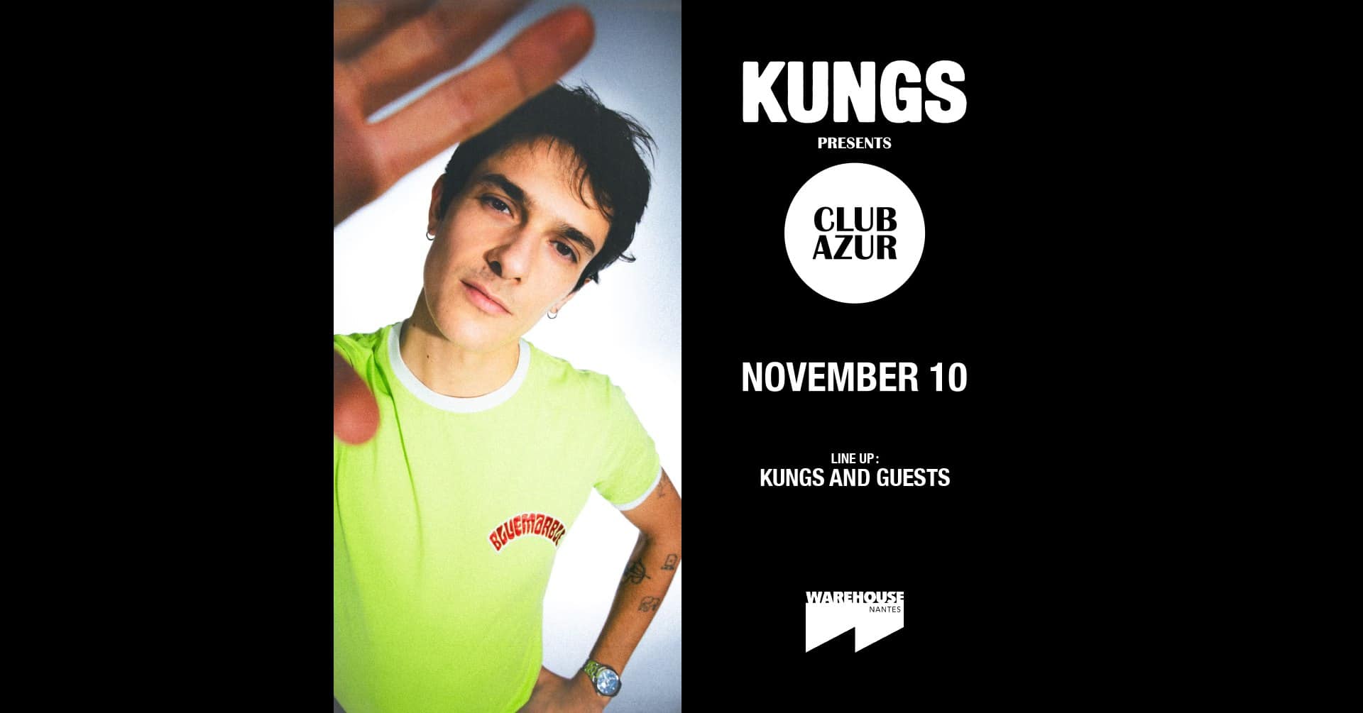 Kungs au Warehouse