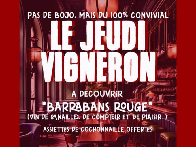 Le jeudi Vigneron au Santeuil