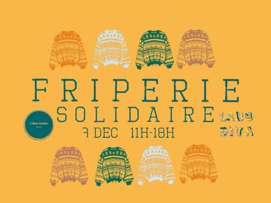 Friperie solidaire de l'Autre Cantine au Labo Diva