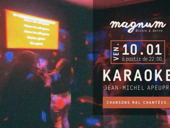 Karaoke au magnum