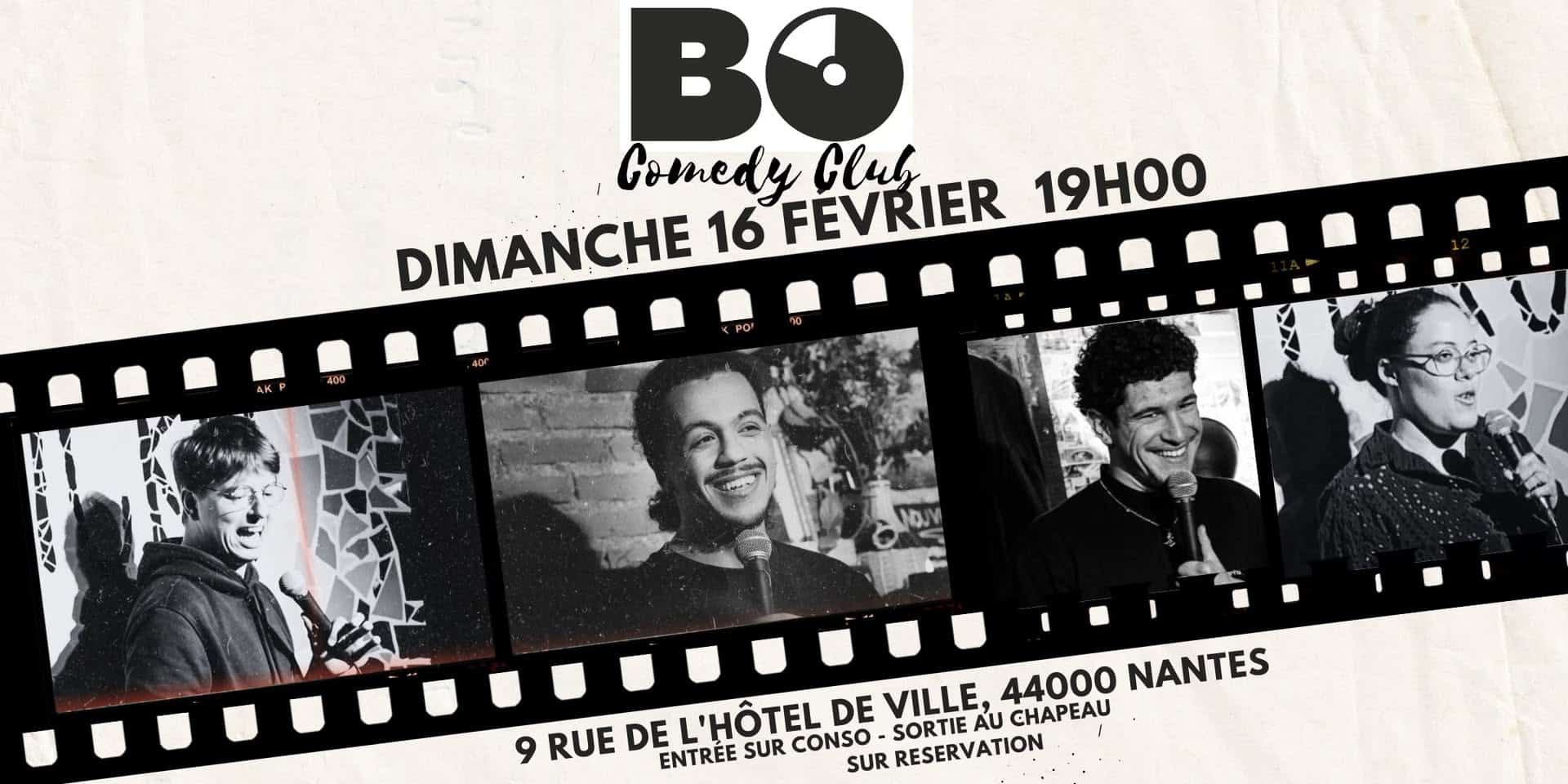 BO comedy club 16 février 2025